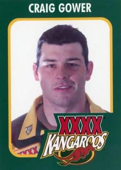 2003 XXXX Kangaroos 2000 Test Series #9 Craig Gower Front